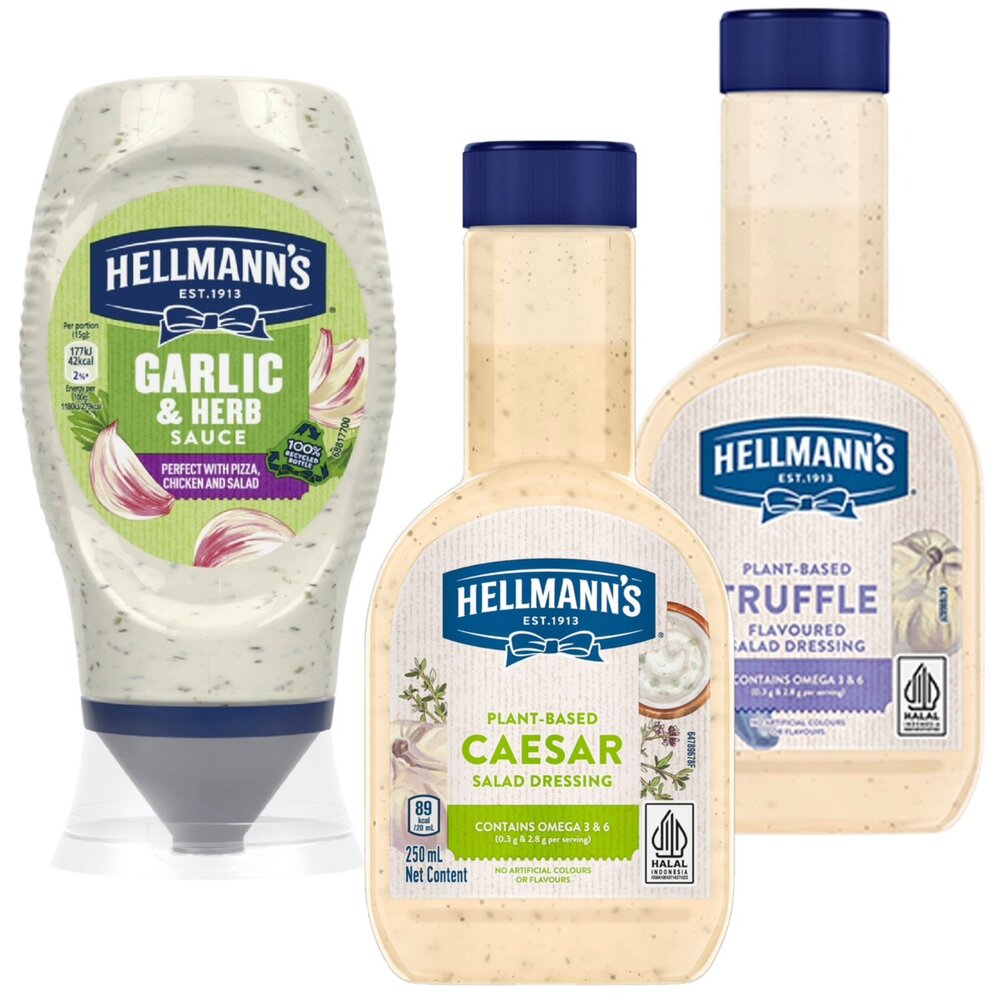 14604086-西班牙 HELLMANN'S 沙拉醬 松露風味 美乃滋 松露醬 松露美乃滋 大蒜風味