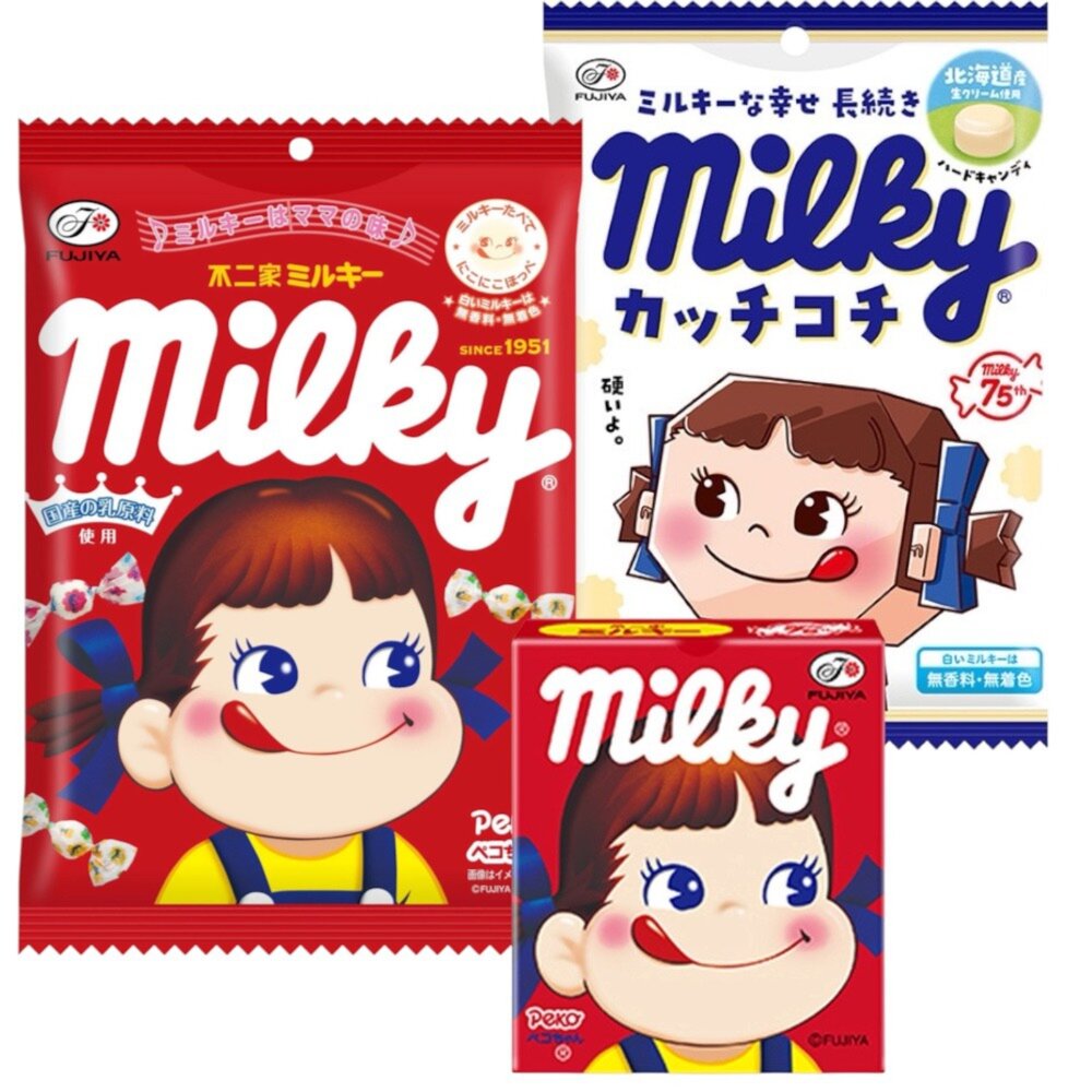 1507276010-日本 不二家 FUJIYA 牛奶妹 Peko 牛奶糖 盒裝 日本牛奶糖 鮮奶糖 袋裝 不二家牛奶糖