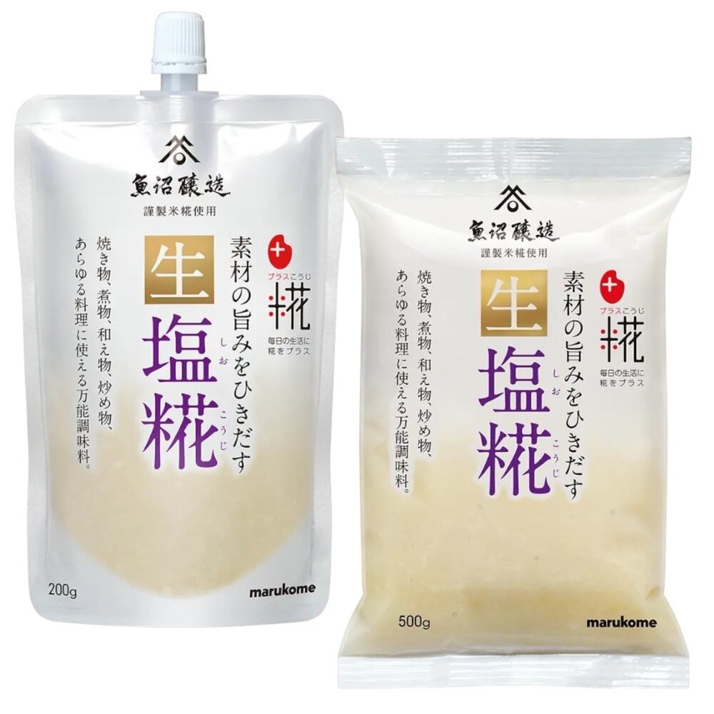 15896095608-日本 丸米 Marukome 麴調味料 鹽味 鹽花 鹽麴 塩花 塩麴 鹽糀 塩糀 調味料 生塩糀