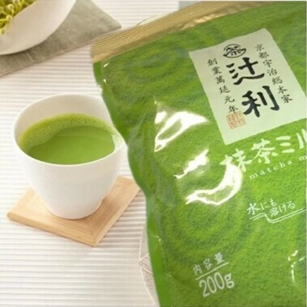 {現貨} 日本京都宇治總本家 辻利抹茶牛奶沖泡粉 片岡抹茶 宇治抹茶 利抹茶 達利抹茶 濃厚抹茶-圖片-1