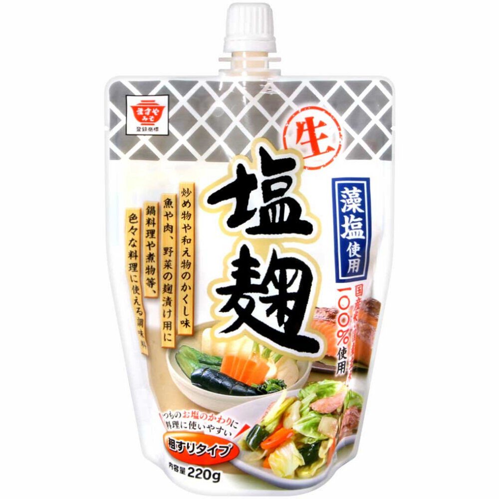 18441872809-日本 增谷 Masuyamaso 藻鹽 生鹽麴 鹽麴 塩麴 塩花 鹽花 塩錵 鹽錵