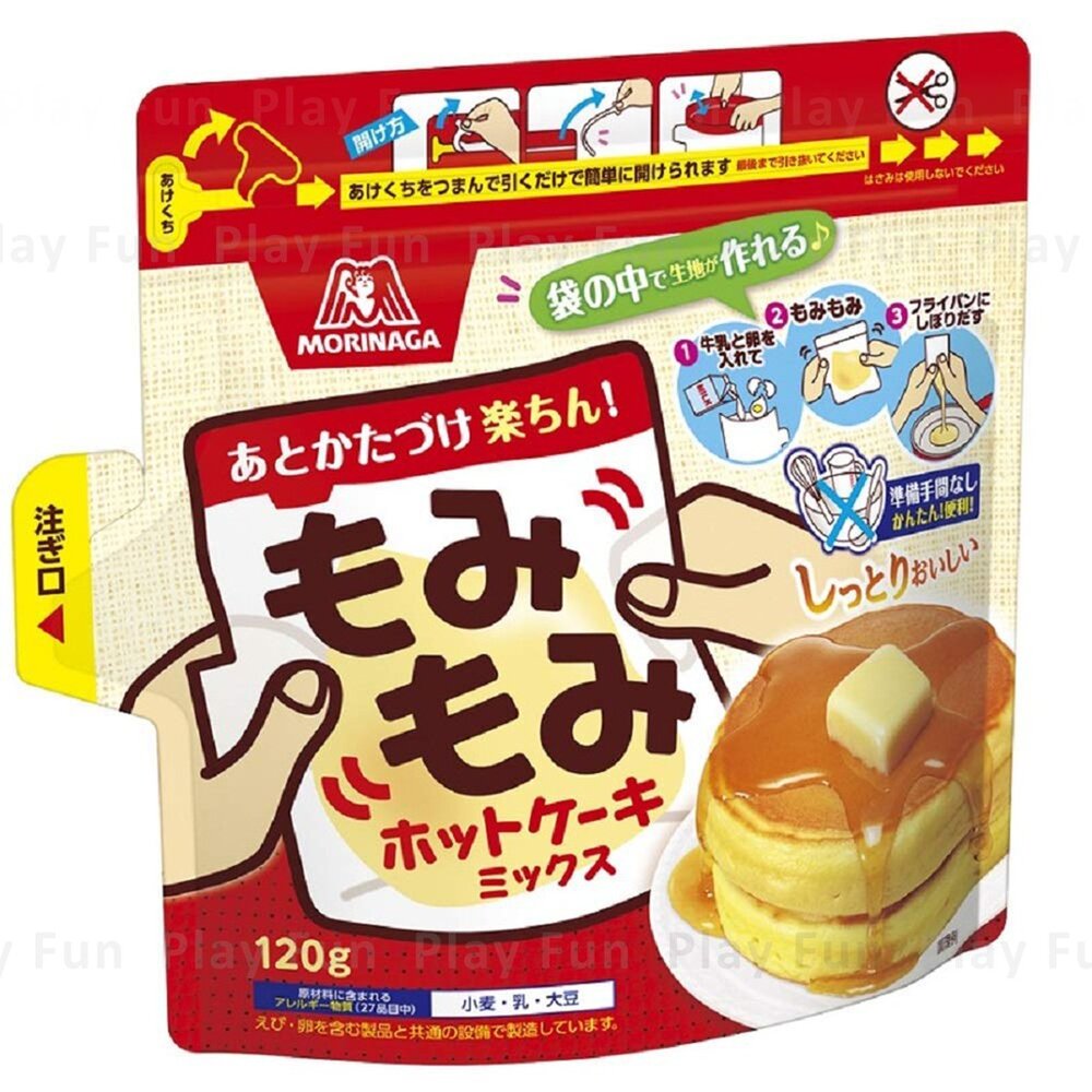 日本 森永 Morinaga 揉揉鬆餅蛋糕粉 親子 手作 diy 日本鬆餅粉 森永鬆餅粉-圖片-1