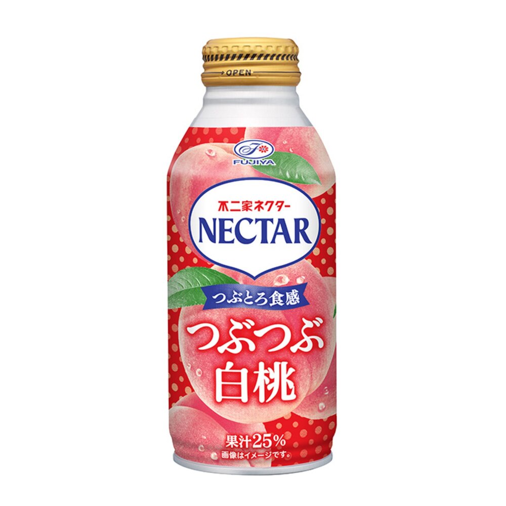 日本 不二家 FUJIYA 白桃汁 水蜜桃果汁 白桃果汁 蜜桃 白桃 水蜜桃 鋁罐-圖片-1