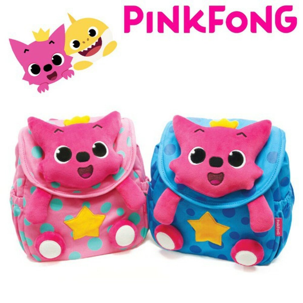2116095034-{韓國帶回} 碰碰狐 pinkfong 鯊魚寶寶 防走失 包包 背包 鯊魚背包 碰碰狐背包 幼兒 寶寶