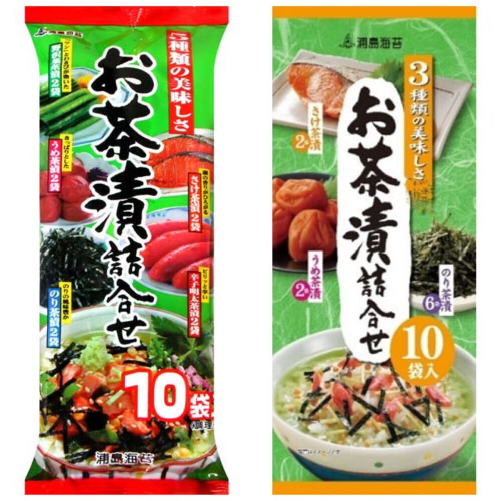 21269723027-日本 浦島 沖泡式綜合包 茶漬 茶泡飯 日本海水 綜合茶漬