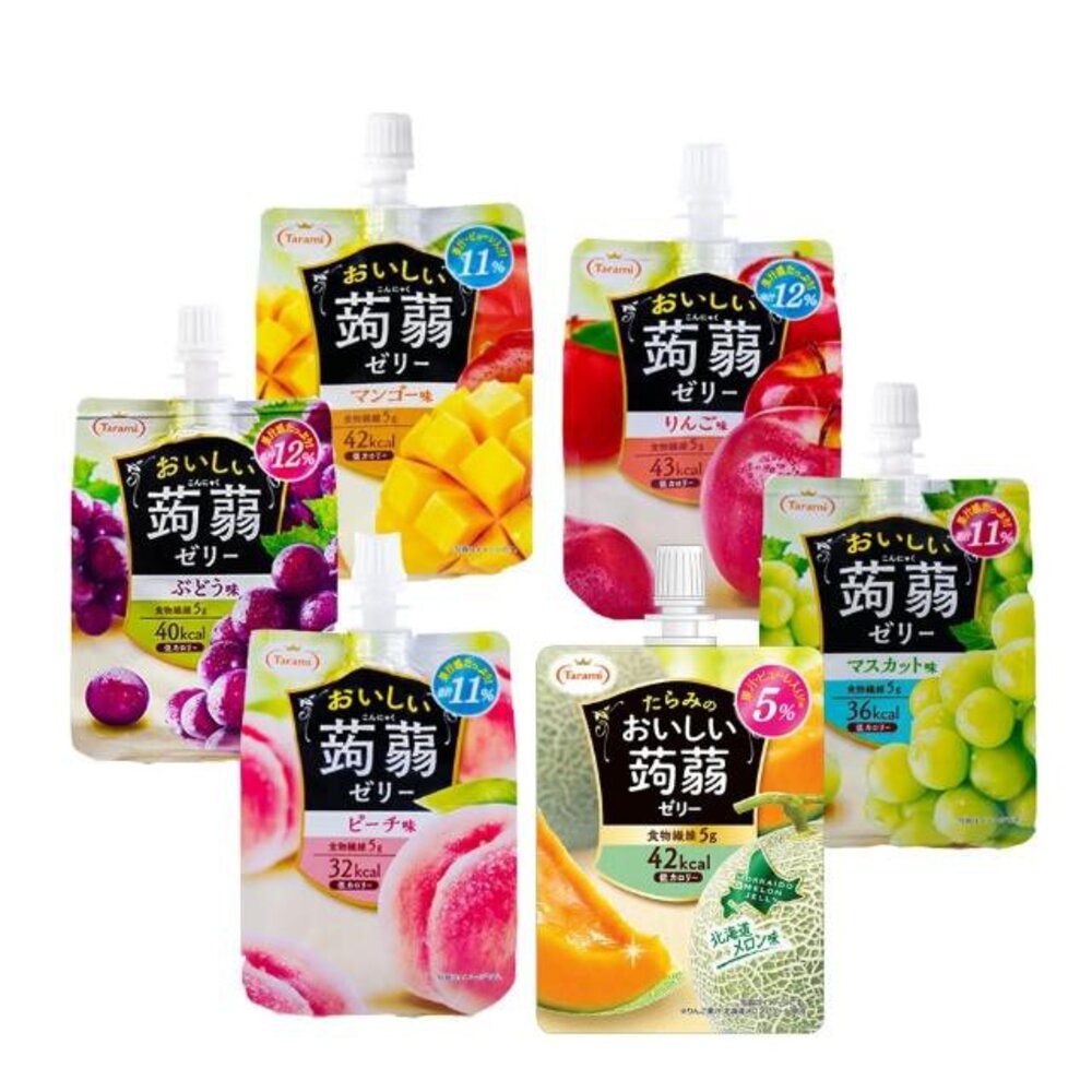 214560392-日本 達樂美 Tarami 低卡 蒟蒻果凍飲 用吸的果凍 果汁果凍飲 水果凍飲 蒟蒻飲 果凍飲 吸管果凍