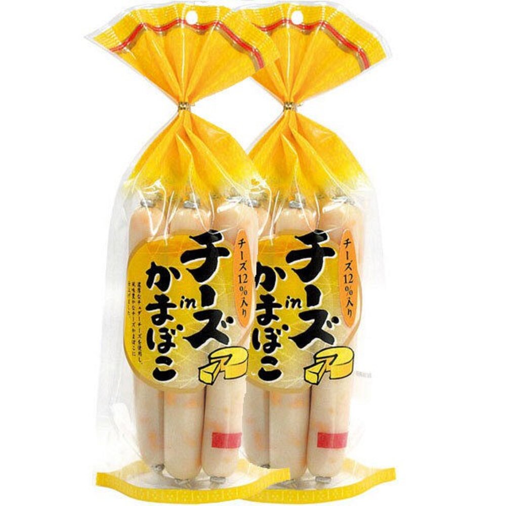 日本函館 起司魚板條 起司條 起司魚肉腸 起司夾心辣魚板 起司魚腸 黑胡椒起司魚腸 起司棒-圖片-3