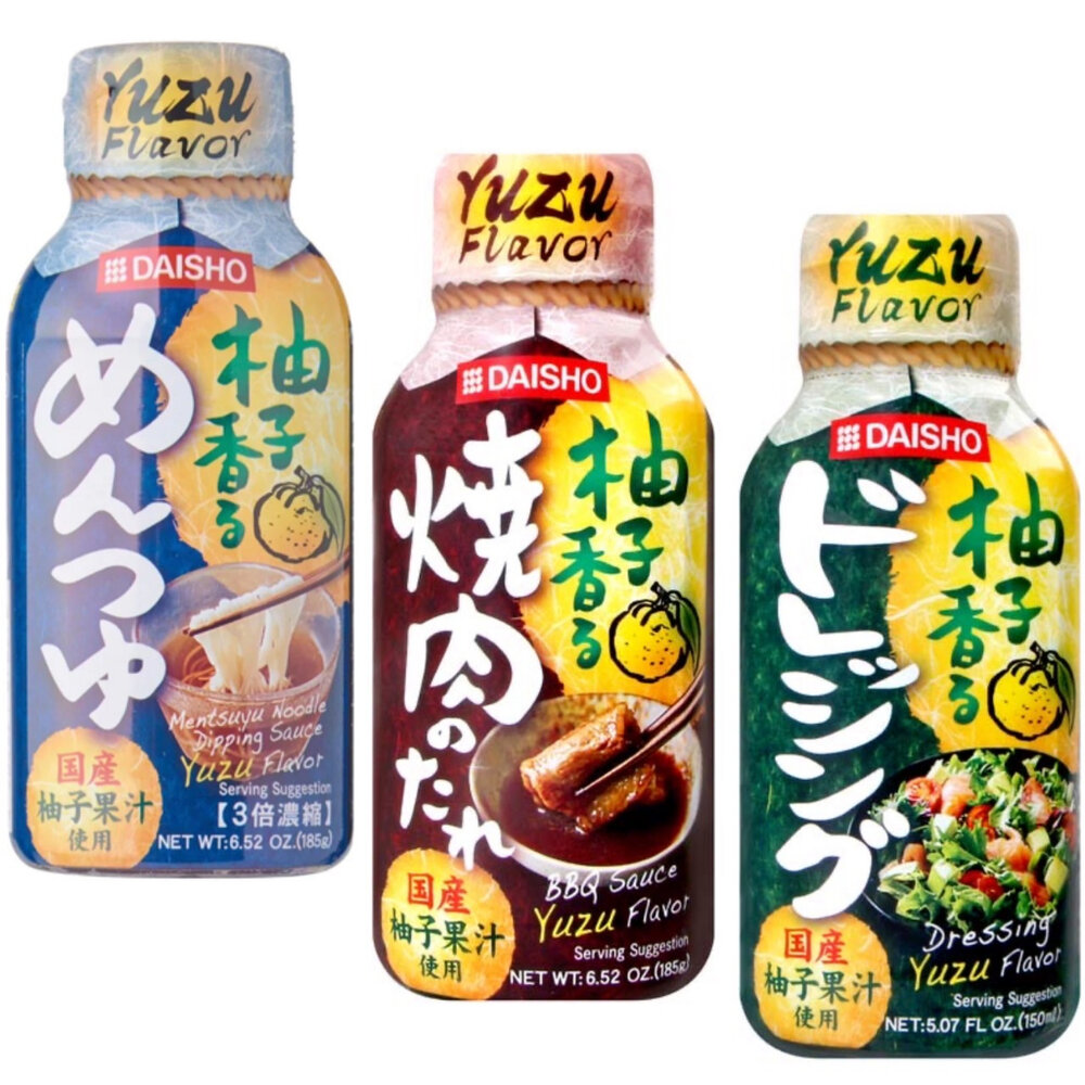 日本 大昌 DAISHO 柚香 燒肉醬 沙拉醬 麵味露 日式燒肉醬 烤肉醬 日本醬料 柚子 沾麵醬-圖片-2