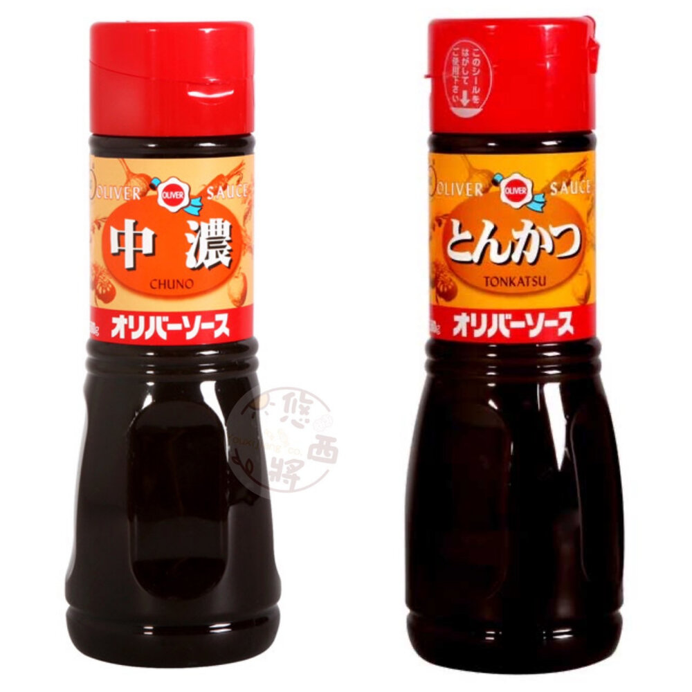 22132191506-日本 Oliver Sauce 中濃 香醋 中濃醬 豬排 伍斯特醬 日本豬排醬 豬牌醬 日本烏醋 沾醬