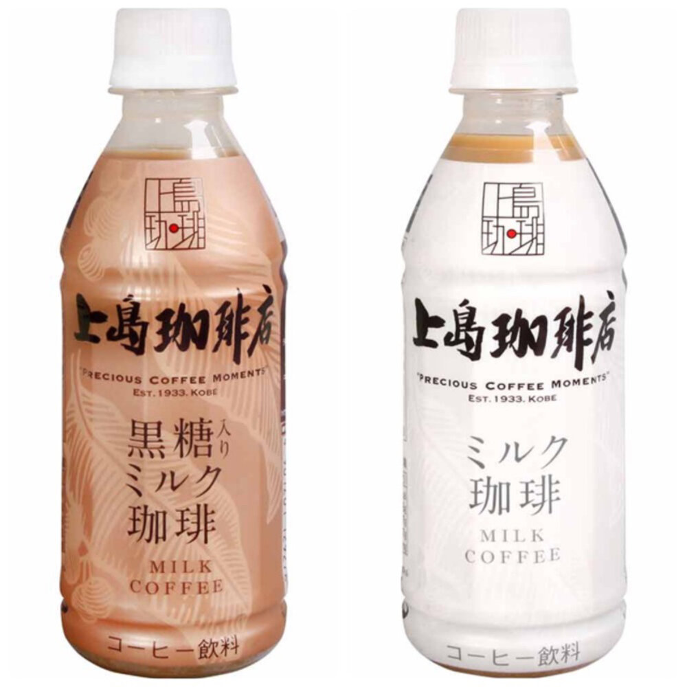 23042575437-日本 UCC 上島珈琲 黑糖風味 拿鐵 咖啡 寶特瓶 黑糖 上島