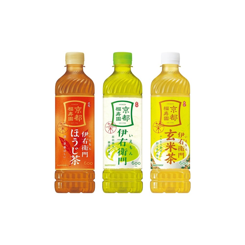 日本 三多利 suntory 伊右衛門 綠茶 飲料 山多利 京都 福壽園 寶特瓶 三得利-圖片-1