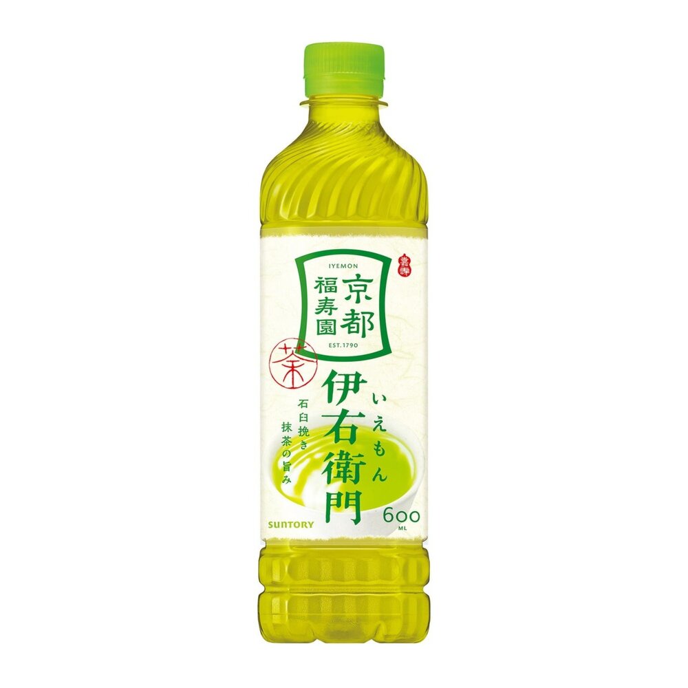 23220254045-日本 三多利 suntory 伊右衛門 綠茶 飲料 山多利 京都 福壽園 寶特瓶 三得利