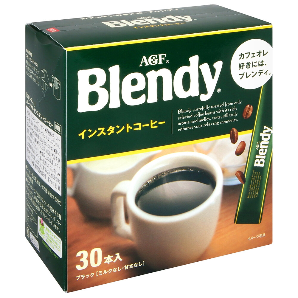 23226586898-日本 AGF Blendy 即溶咖啡 即溶咖啡粉 黑咖啡 咖啡粉 咖啡包 咖啡條