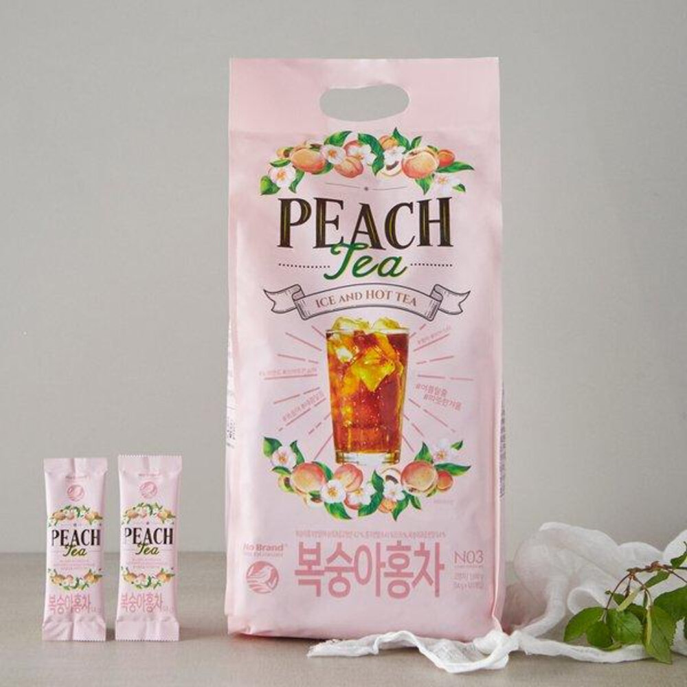 韓國 NO BRAND 水果茶 沖泡飲 檸檬紅茶 水蜜桃紅茶 蜜桃冰茶 檸檬冰茶 水蜜桃茶 檸檬茶-圖片-2