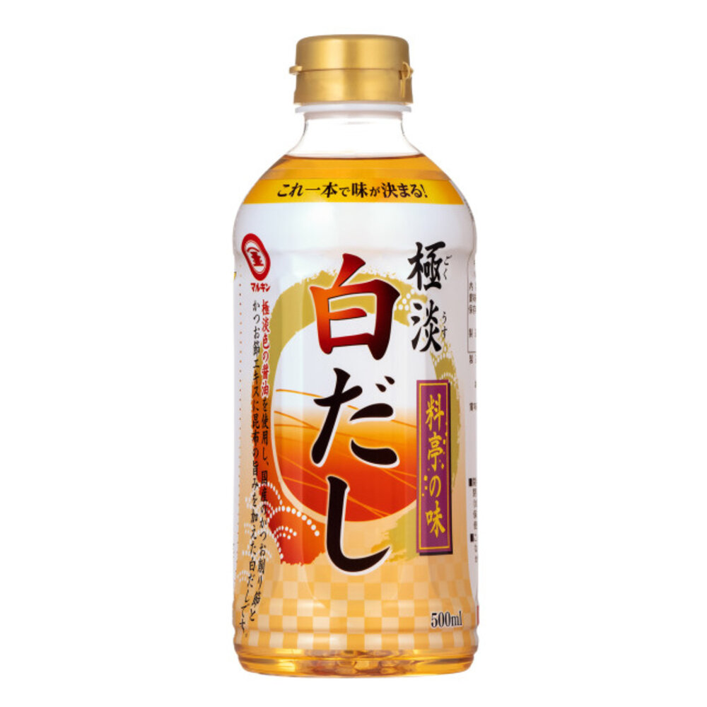 23554221145-日本 丸金 MARUKIN 極淡 白醬油 日式醬油 調味液