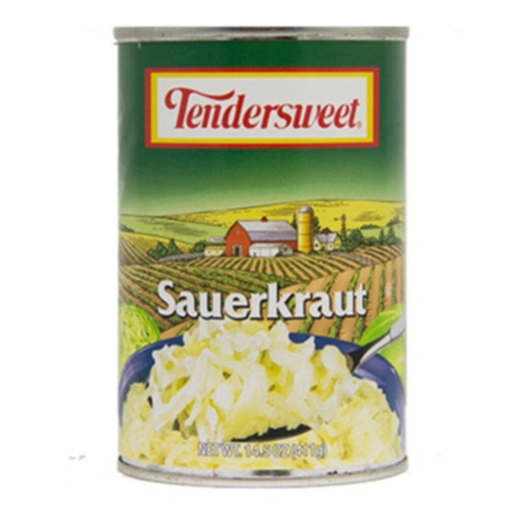 24086538607-美國 Tendersweet 酸菜 酸菜罐頭 德式酸菜 豬腳酸菜 西式料理 醃漬酸菜