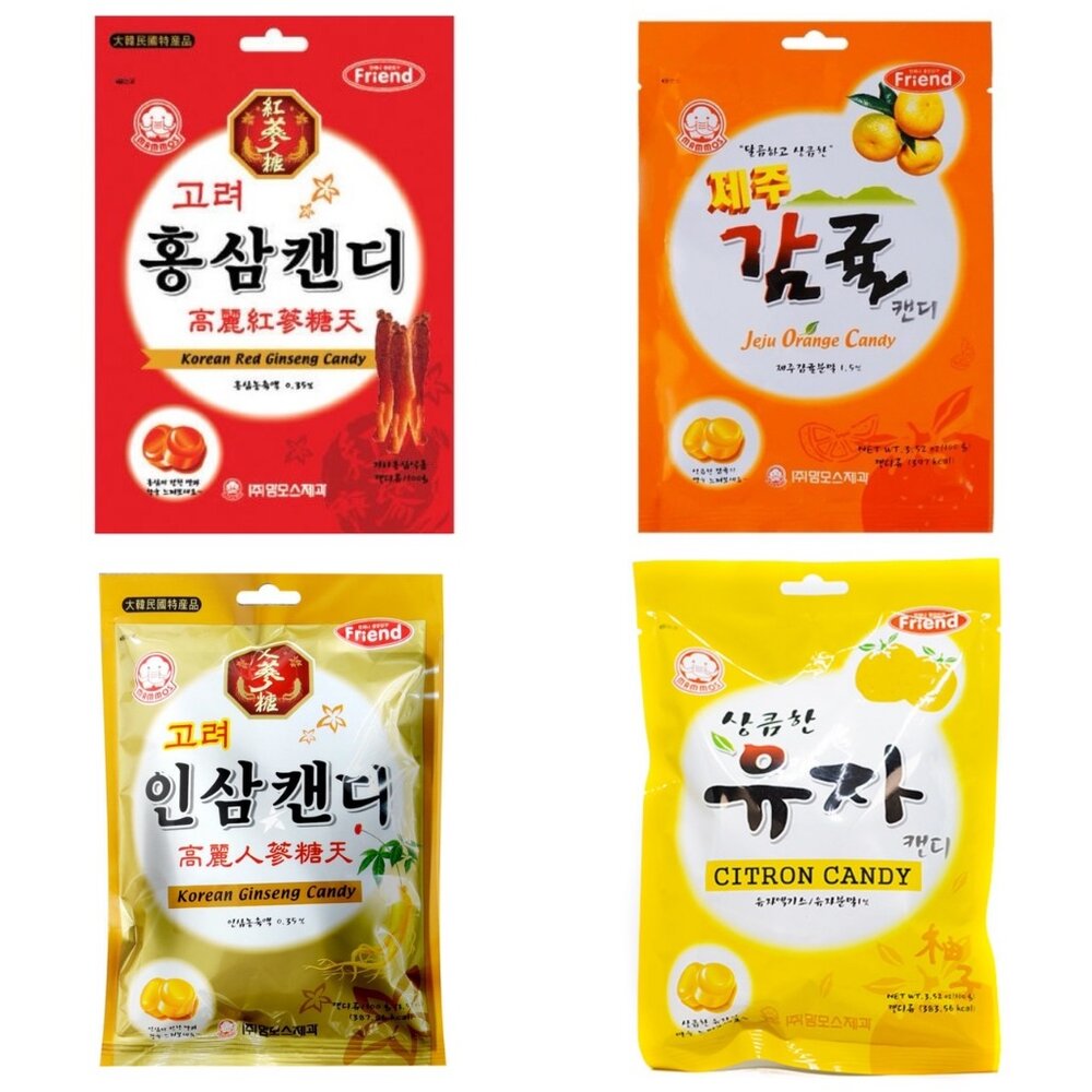 24114994445-韓國 MAMMOS 濟州糖 人蔘糖 紅蔘糖 柚子糖 柑橘糖 糖果 高麗人蔘糖 高麗紅蔘糖 大象 高麗蔘