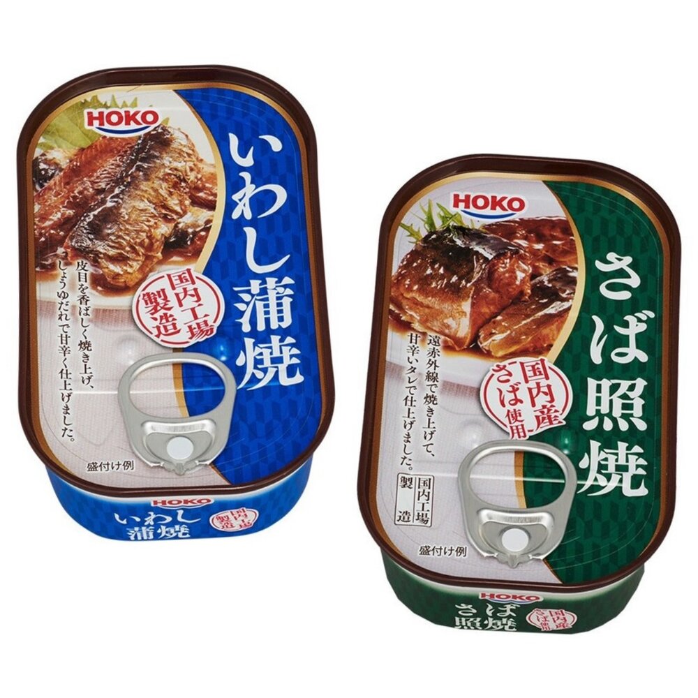 24362409197-日本 寶幸 HOKO 罐頭 魚罐頭 鯖魚罐頭 沙丁魚罐 照燒 浦燒 鯖魚 沙丁魚 蒲燒