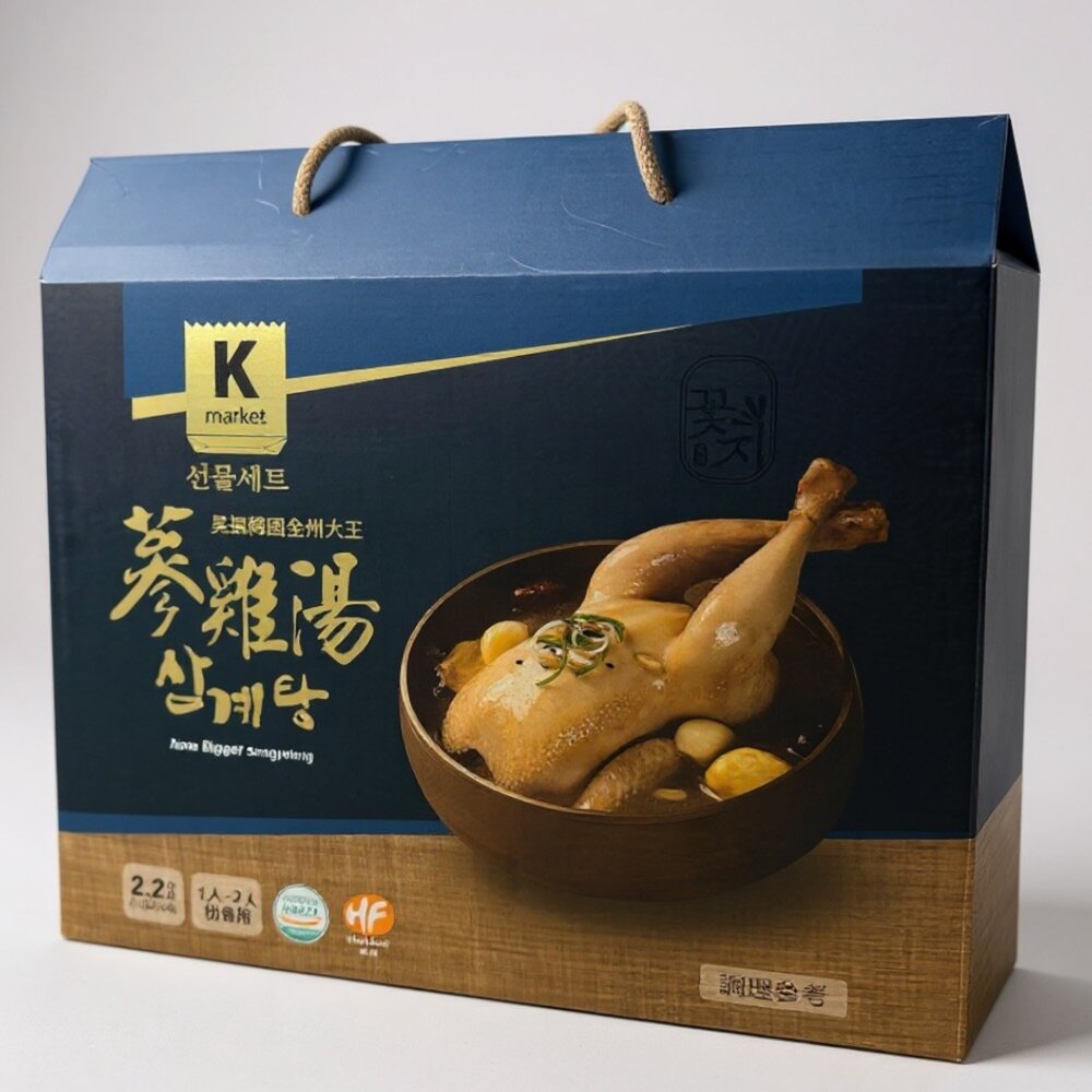 韓國 全州 大王 蔘雞湯 參雞湯 韓國蔘雞湯 人蔘雞 便利包 禮盒-圖片-1