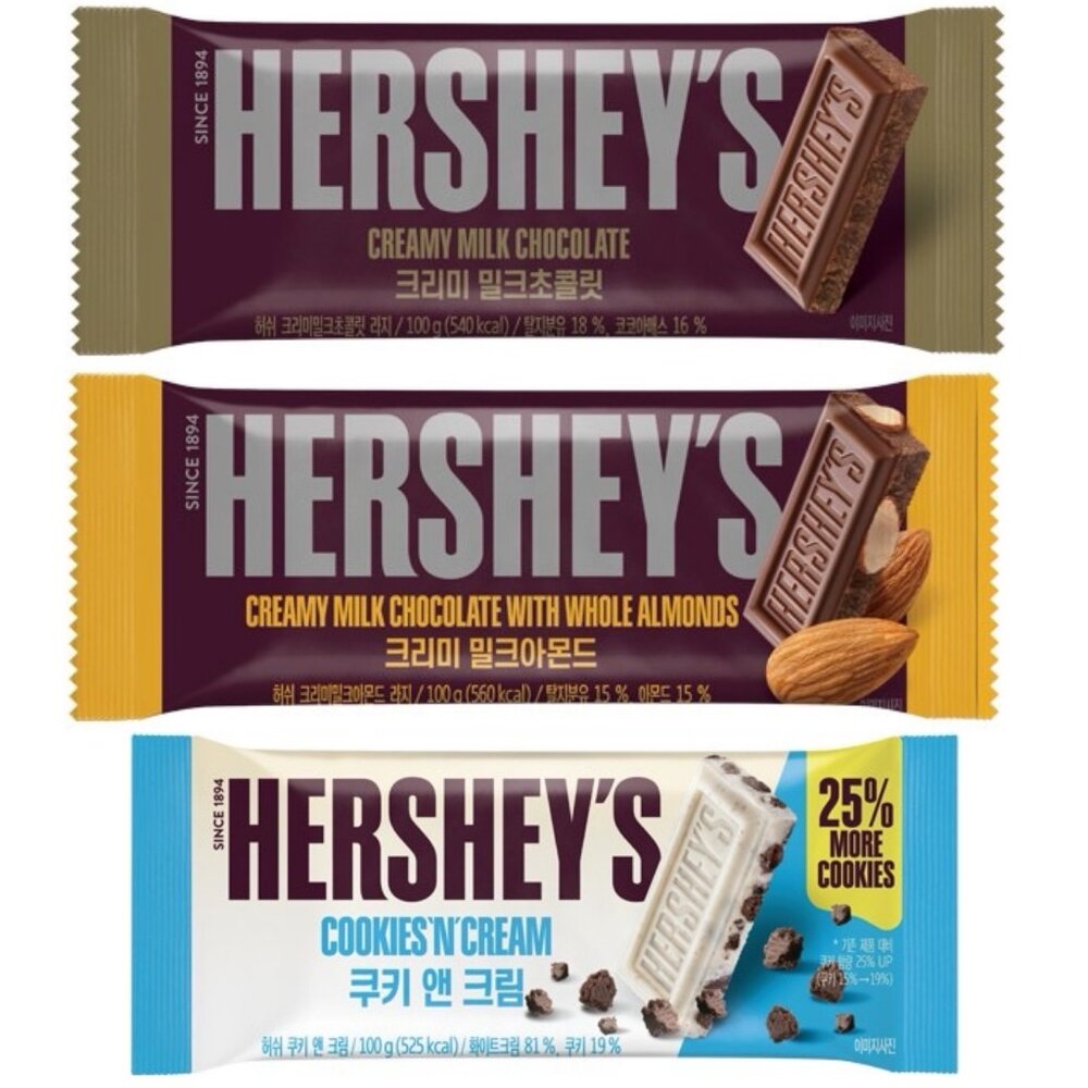 24662524202-馬來西亞 好時 Hershey 巧酥可可風味 可可片 杏仁夾餡牛奶巧克力風味 牛奶可可 牛奶巧克力風味 片裝