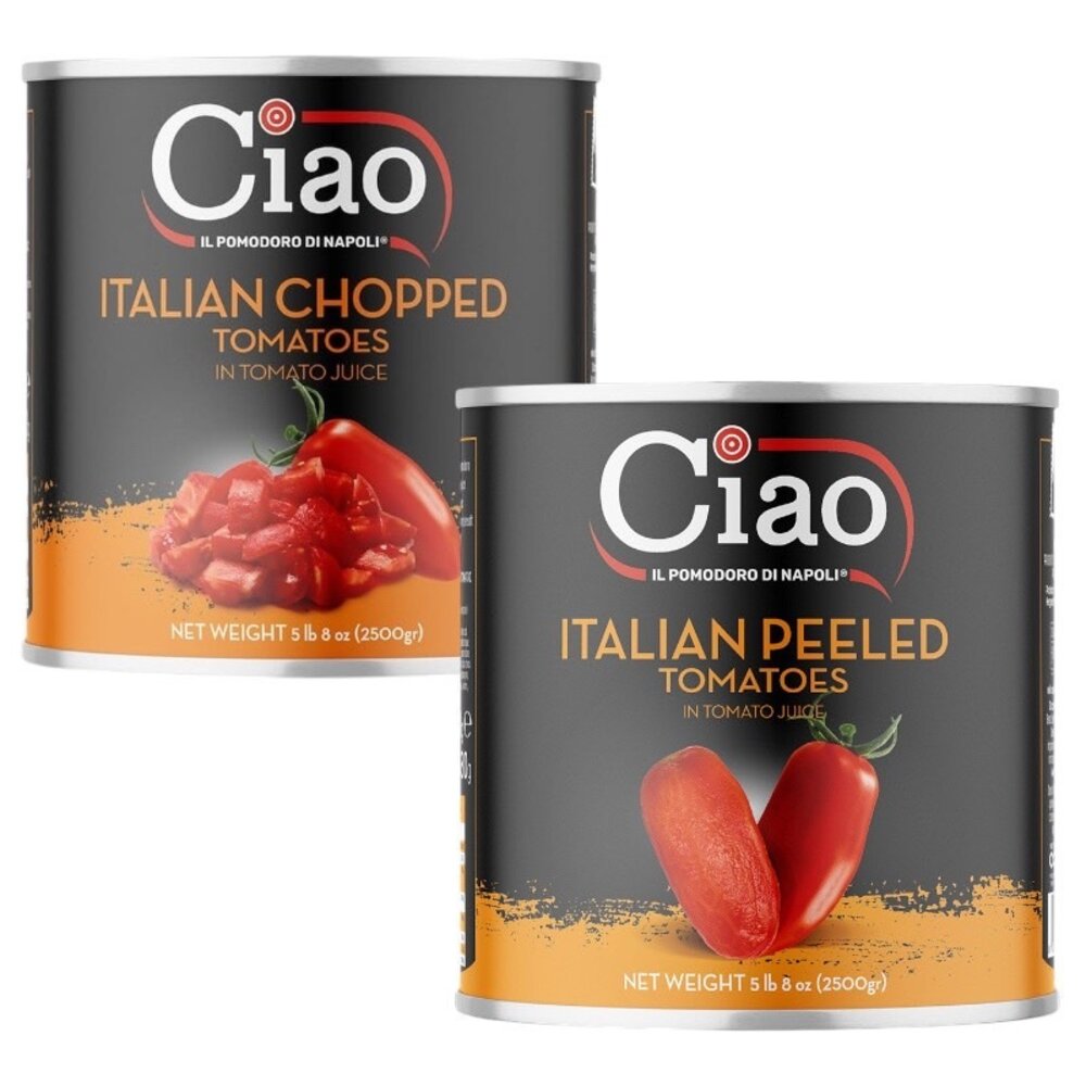 24789982004-大罐 2.5kg 義大利 Ciao 整顆 碎粒蕃茄 番茄罐 番茄 切碎番茄 番茄罐頭 碎番茄 番茄粒 營業用