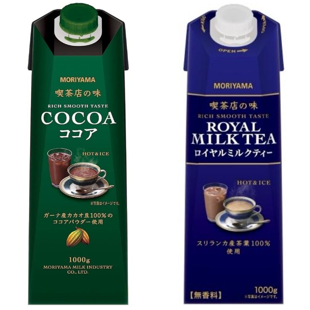 24813252366-日本 守山乳業 MORIYAMA COCOA ROYAL MILKTEA 皇家奶茶 奶茶 可可亞 喫茶店