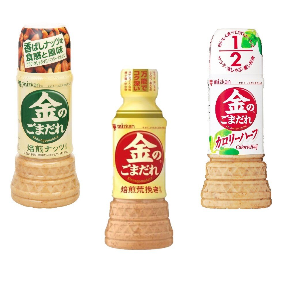 24882441552-日本 Mizkan 味滋康 金 焙煎 芝麻 沾醬 芝麻沾醬 粗粒 堅果風味 低卡 芝麻醬 胡麻醬
