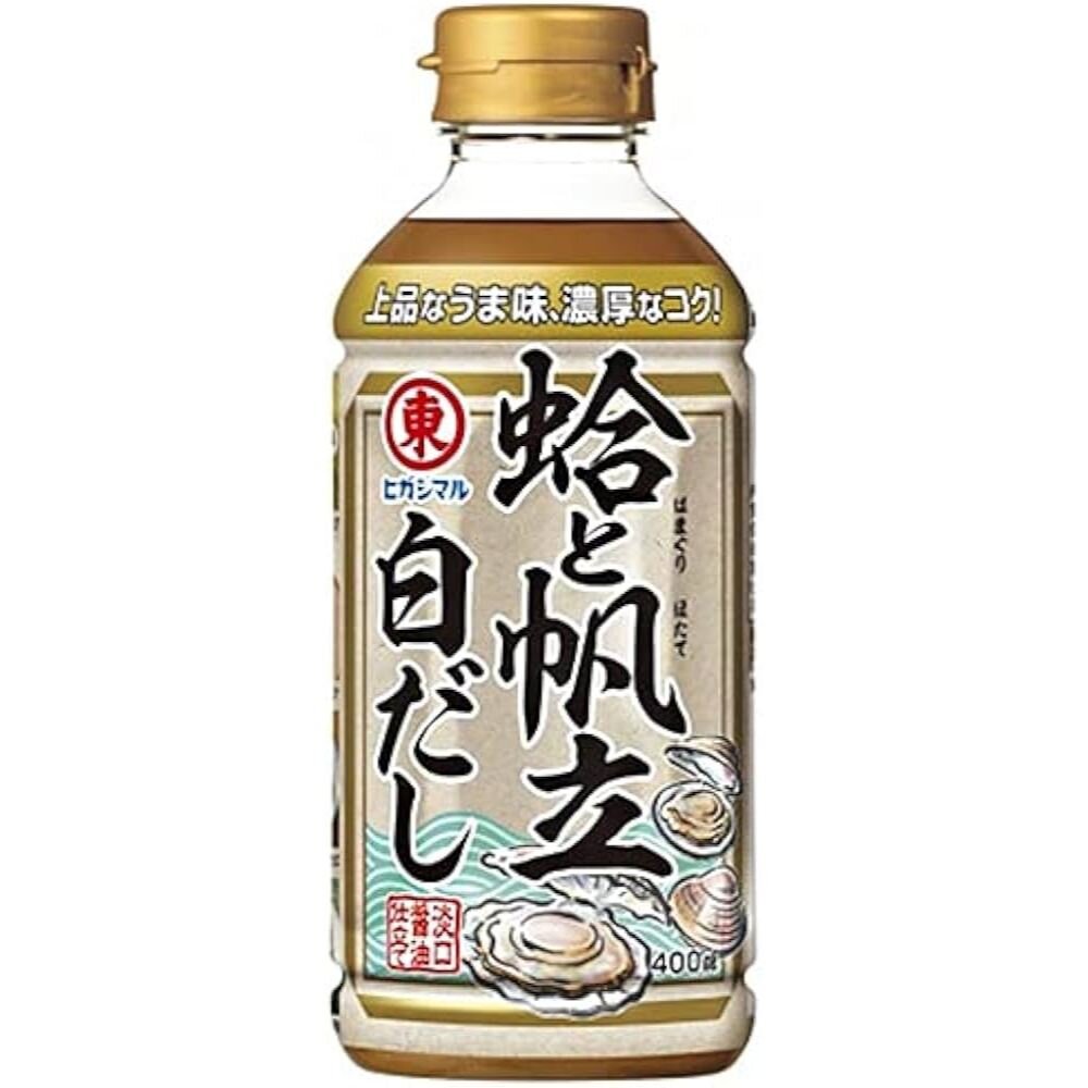 25076161461-日本 東丸 高湯 蛤蜊&帆立貝風味 白高湯 日本高湯 白醬油 魚漿夫婦 濃縮高湯 海鮮高湯