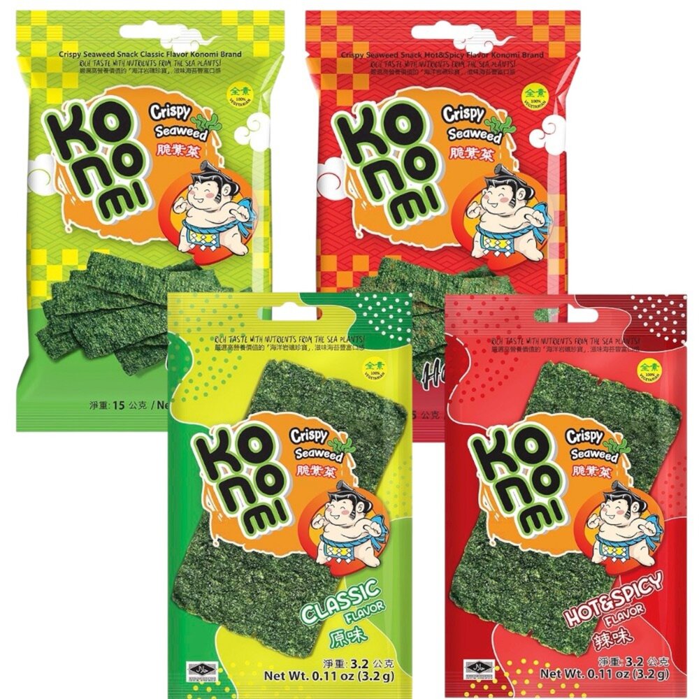 泰國 Konomi 相撲手 脆紫菜 原味 紫菜 相撲海苔 海苔 脆海苔 封面照片
