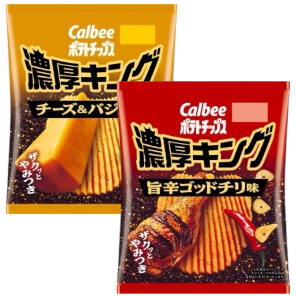 251126191242-日本 Calbee 加樂比 卡樂比 洋芋片 濃厚洋芋片 起司羅勒味 香辣味
