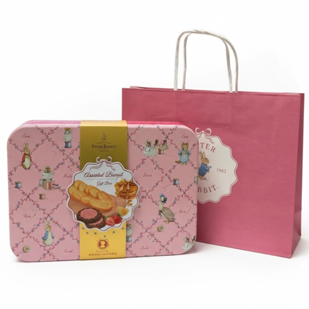 251223183813-台灣 PETER RABBIT 比得兔 維多利亞 綜合餅乾禮盒 附提袋 送禮 中秋節 伴手禮