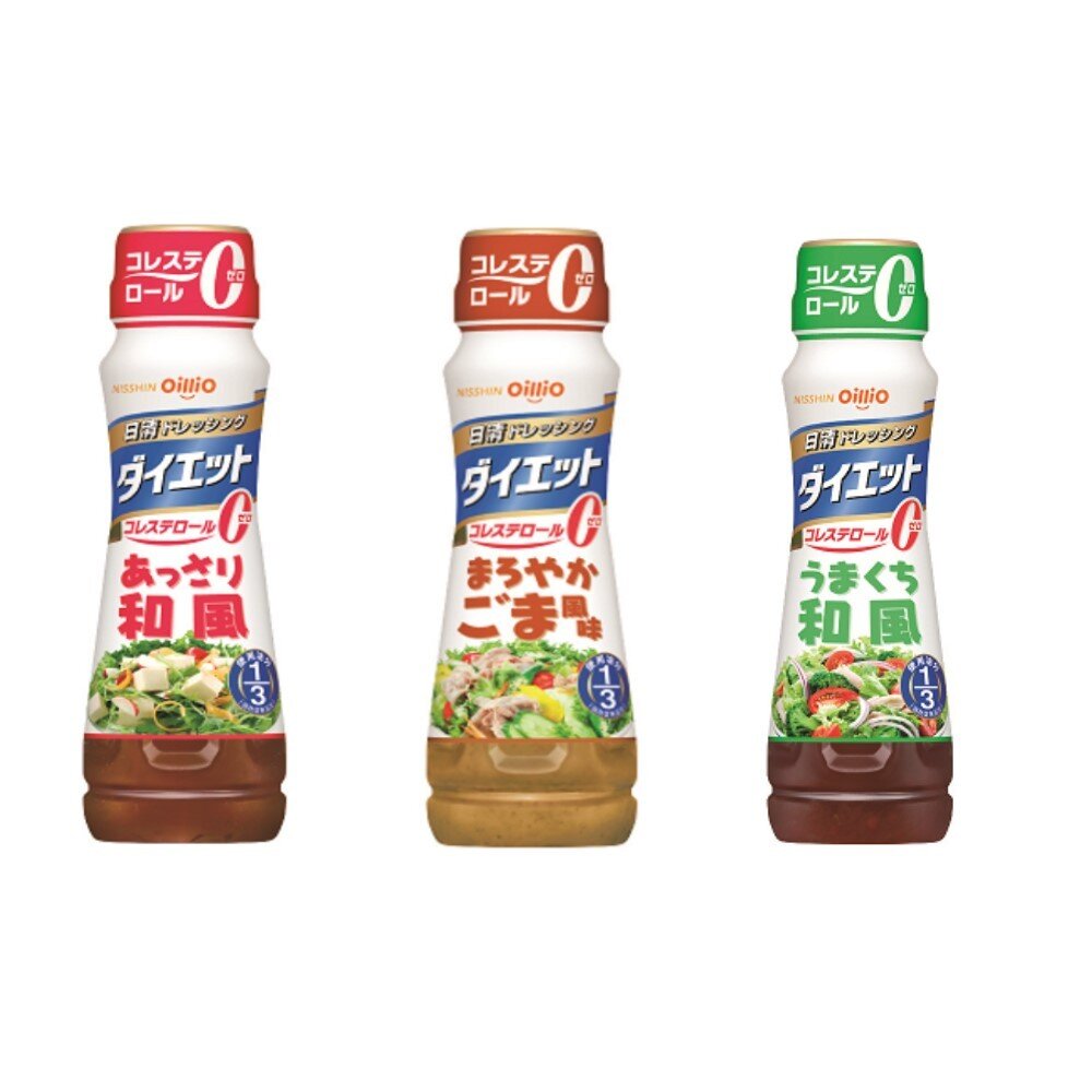 25431935929-日本 日清 oillio 沙拉醬 液狀 乳化 和風 淡味 甘味 芝麻風味 1/3 液態