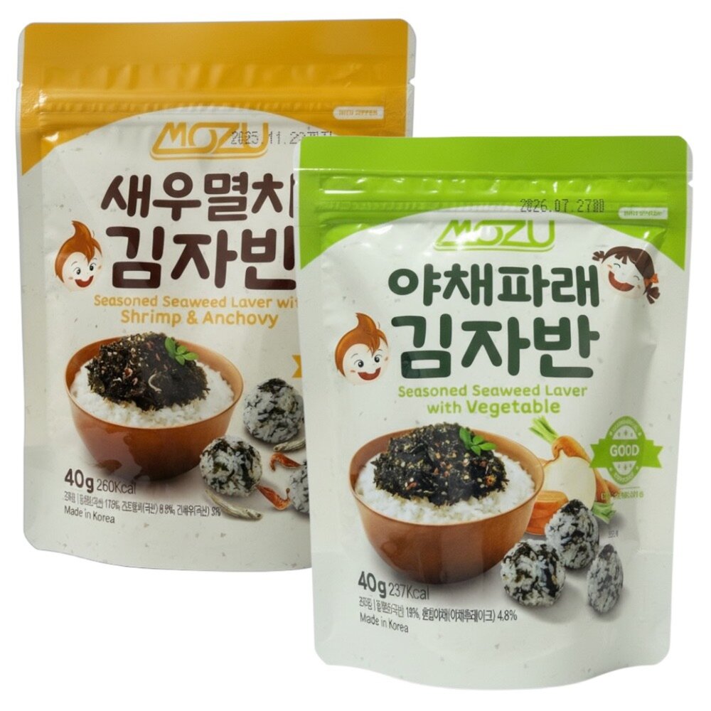 26002967533-韓國 MOZU 蔬菜 蝦鯷魚 海苔酥 拌飯料 飯料 飯糰 香鬆 飯友 兒童 孩童 韓國拌飯料 炒海苔