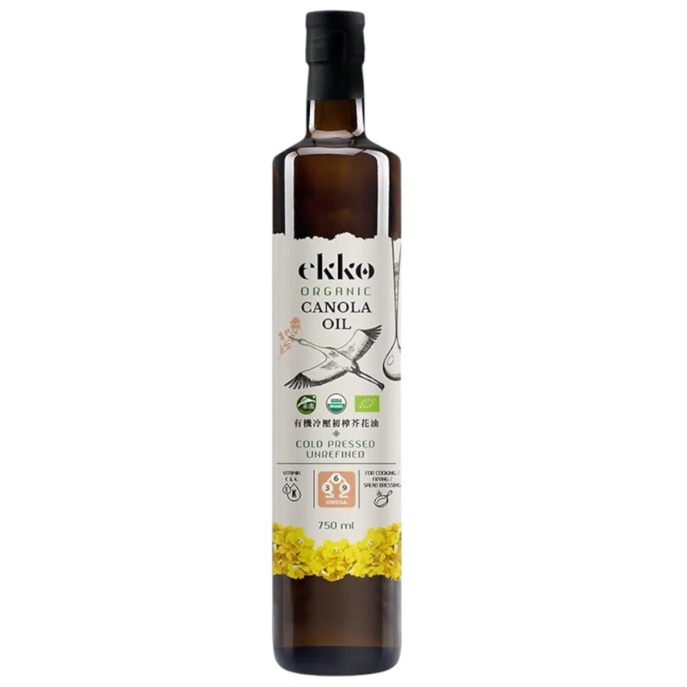 260123172121-立陶宛 EKKO 有機冷壓初榨芥花油 750ml 芥花油 全素