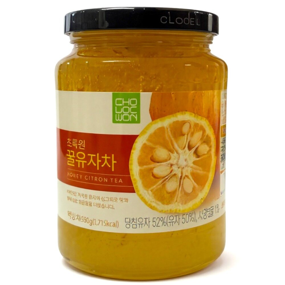 260130161523-韓國 ChoLog Won 蜂蜜風味柚子茶 沖泡飲 柚子茶 蜂蜜柚子茶 580g 蜂蜜柚子風味
