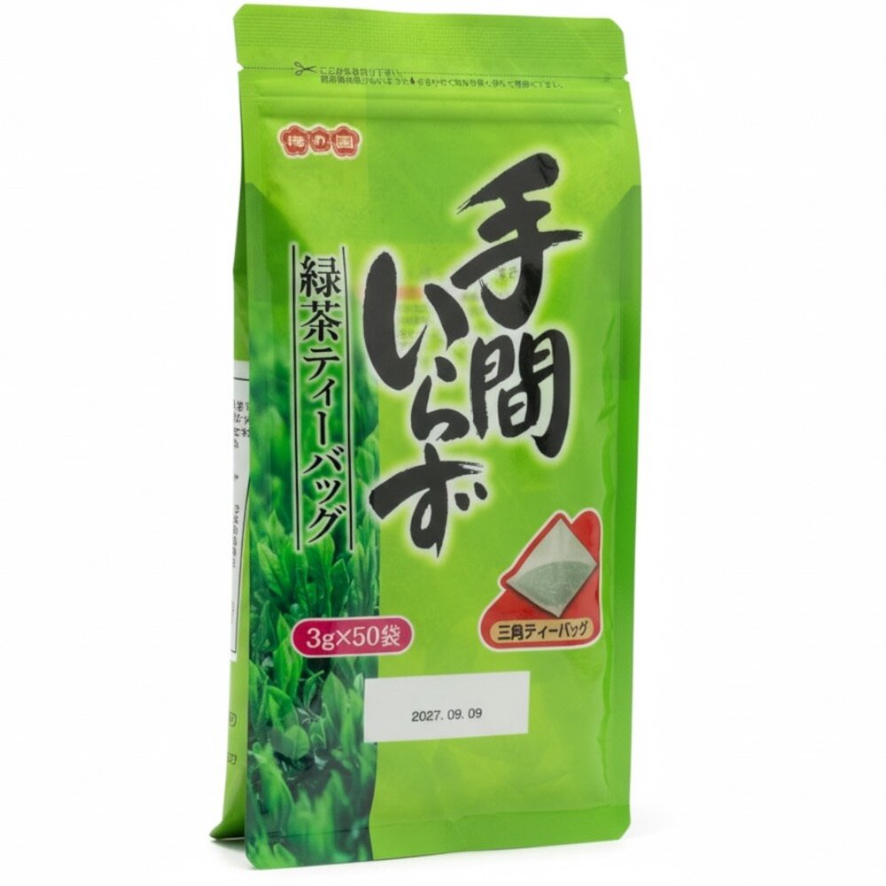 260210204220-日本 梅之園 梅の園 三角包 沖泡 綠茶 手間綠茶 綠茶三角包 50P 日本綠茶