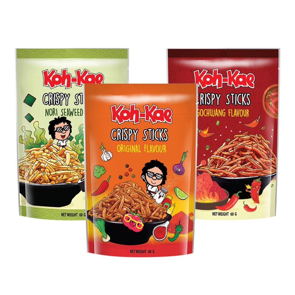 260313153157-泰國 Koh-Kae 大哥豆 脆脆條 原味 海苔味 韓式辣醬風味 大哥脆脆條