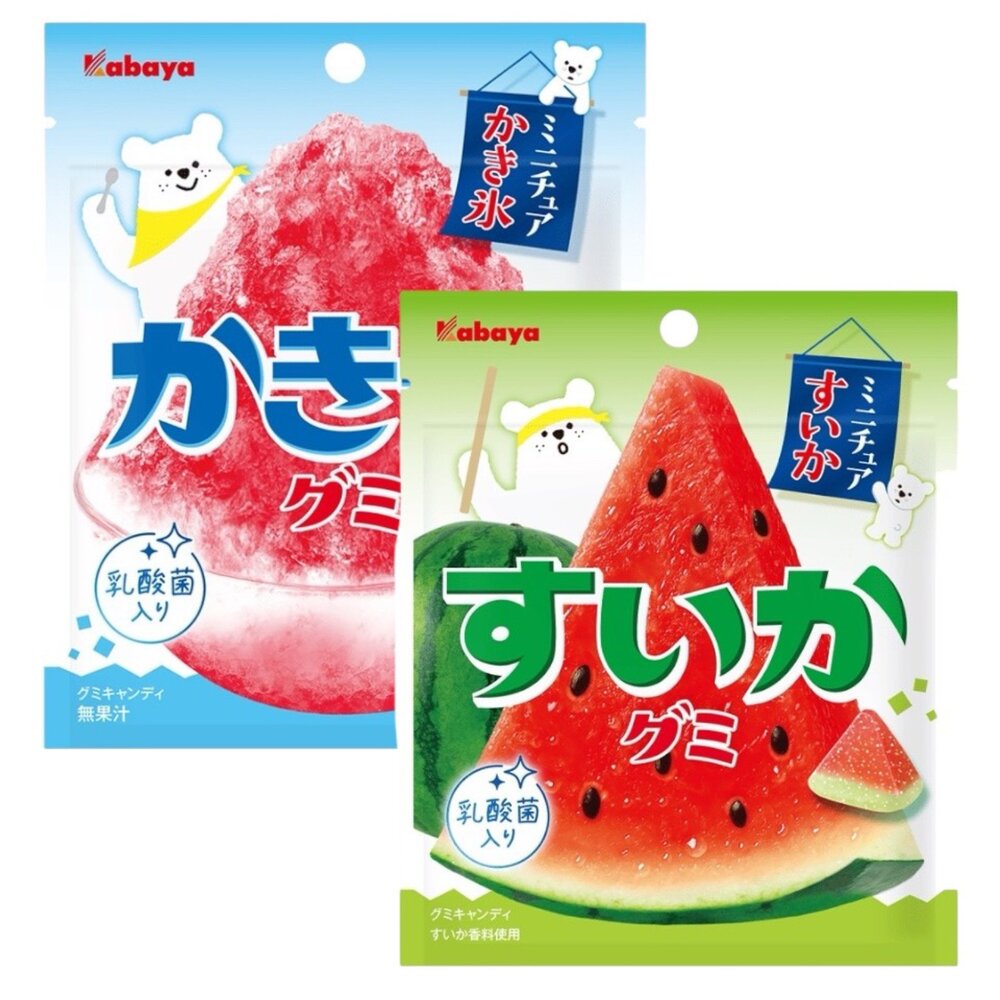 260430154929-日本 Kabaya 卡巴屋 軟糖 剉冰風味軟糖 西瓜風味軟糖 糖果 西瓜風味  剉冰風味 卡巴屋軟糖 造型軟糖
