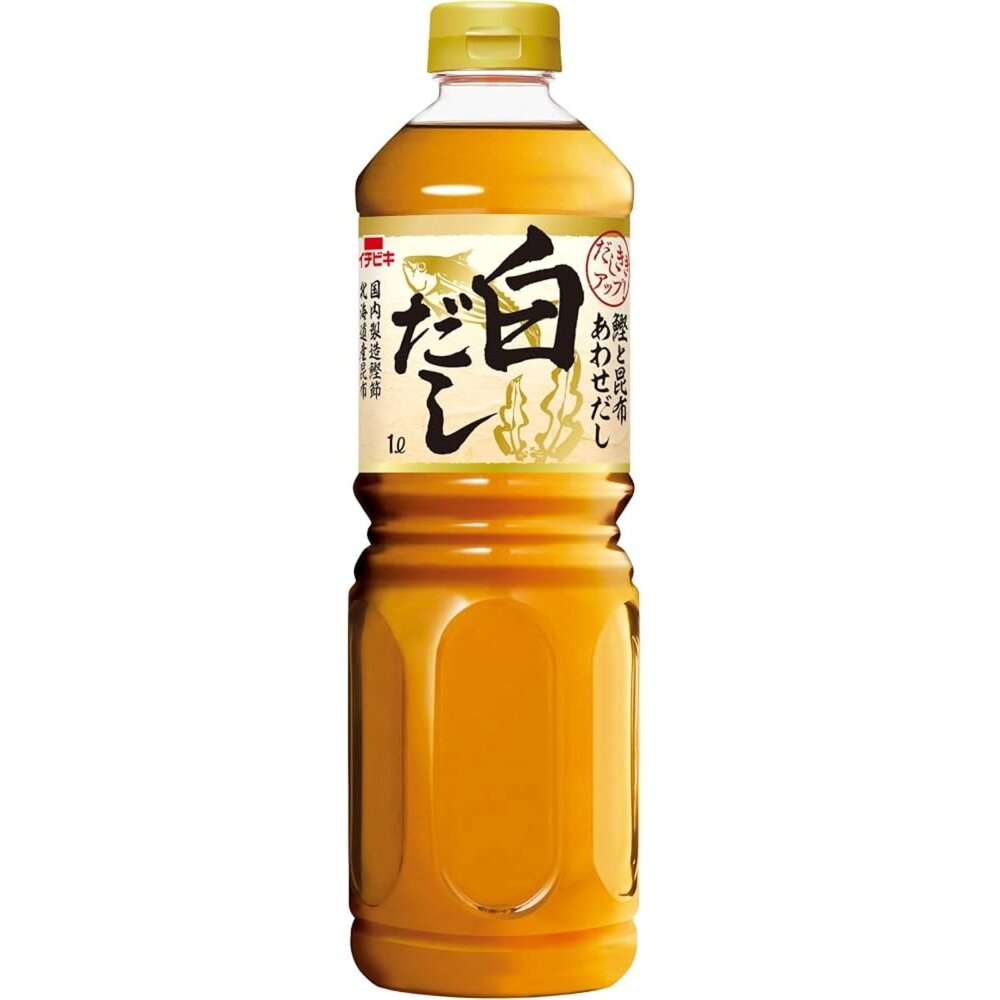 260521184115-日本 一引 白醬油麵味露 1L 麵味露 昆布鰹魚 醬油  白醬油