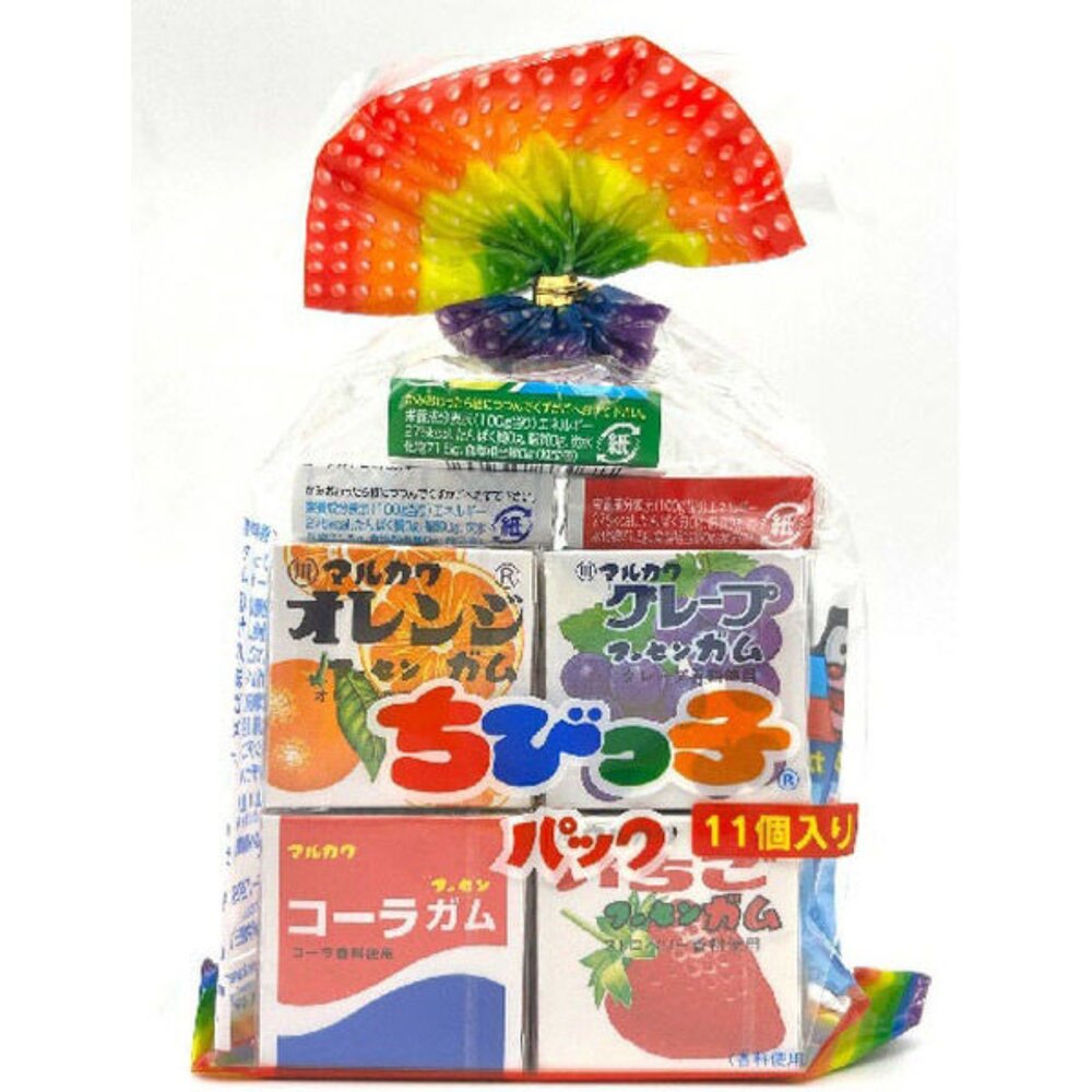 260525193338-日本 丸川製菓 口香糖 水果味  柳橙味 草莓味 葡萄味 可樂味 優格味 青蘋果味 綜合水果風味