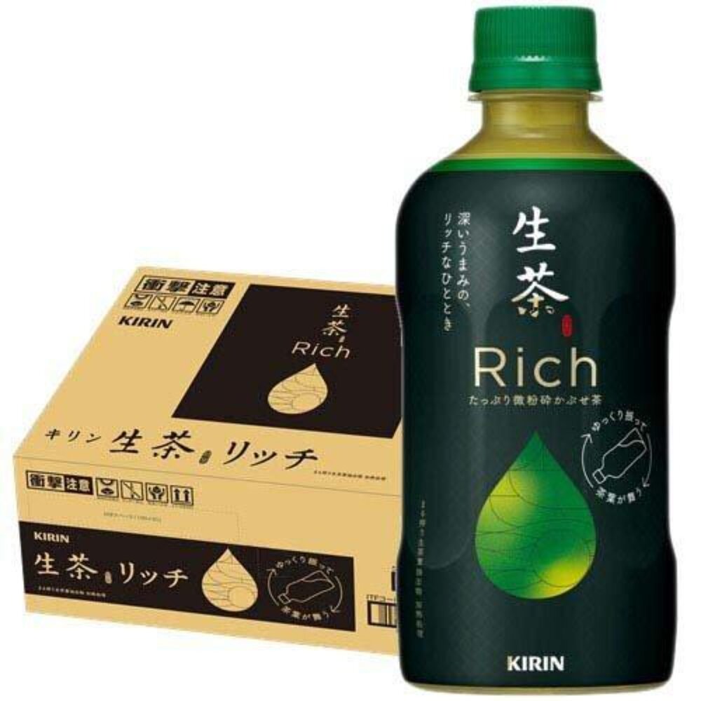 260609200528-箱出 日本 麒麟  KIRIN 生茶 Rich 綠茶 濃厚綠茶 400ml 24瓶箱