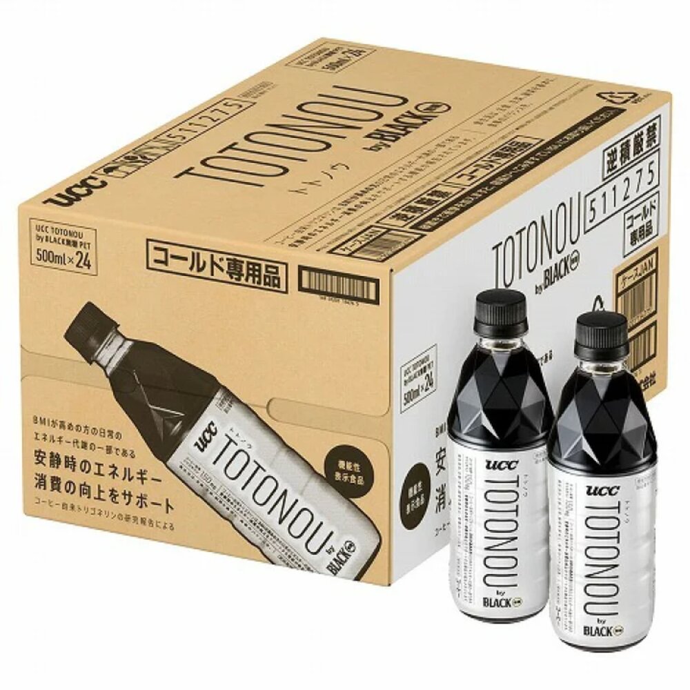 260702193236-箱出 UCC TOTONOU 無糖咖啡 咖啡 即飲 黑咖啡 無糖 500ML UCC咖啡