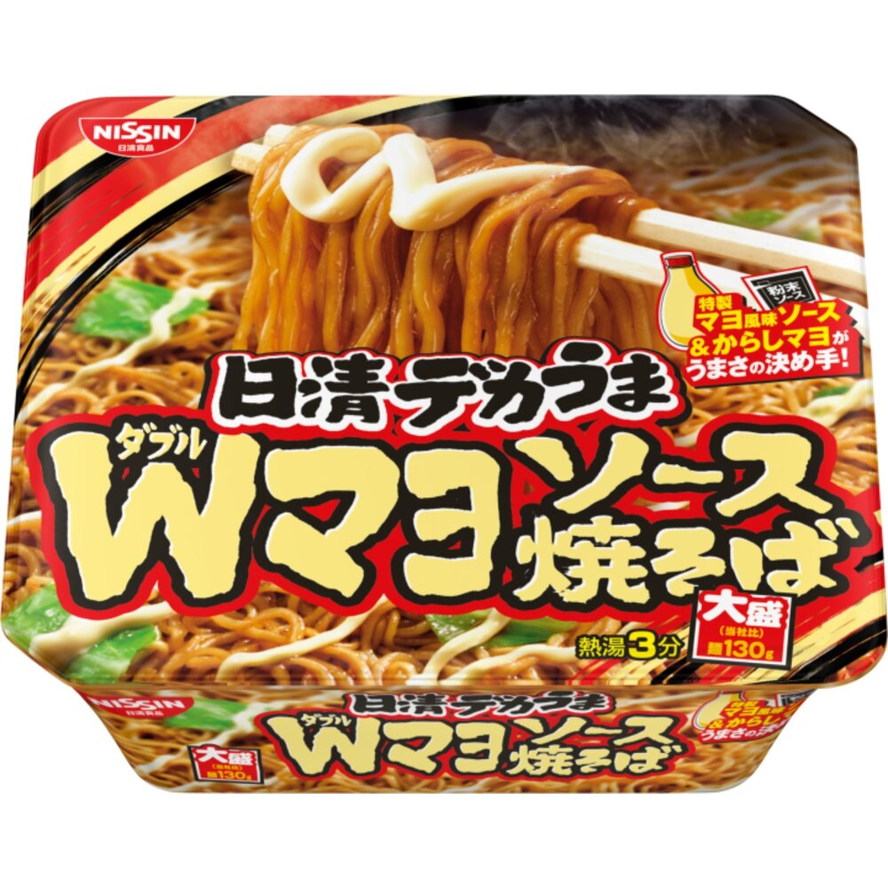 260715105223-日本 日清 NISSIN 泡麵 大盛泡麵  大盛 碗裝泡麵 碗裝 美乃滋炒麵 美乃滋燒炒麵