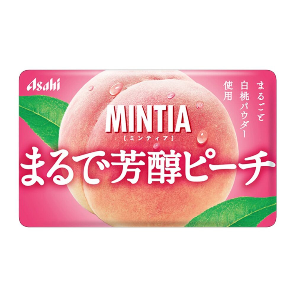 260715203804-日本 Asahi 朝日 MINTIA 口含碇 芳醇白桃味 口含糖 白桃味 糖果