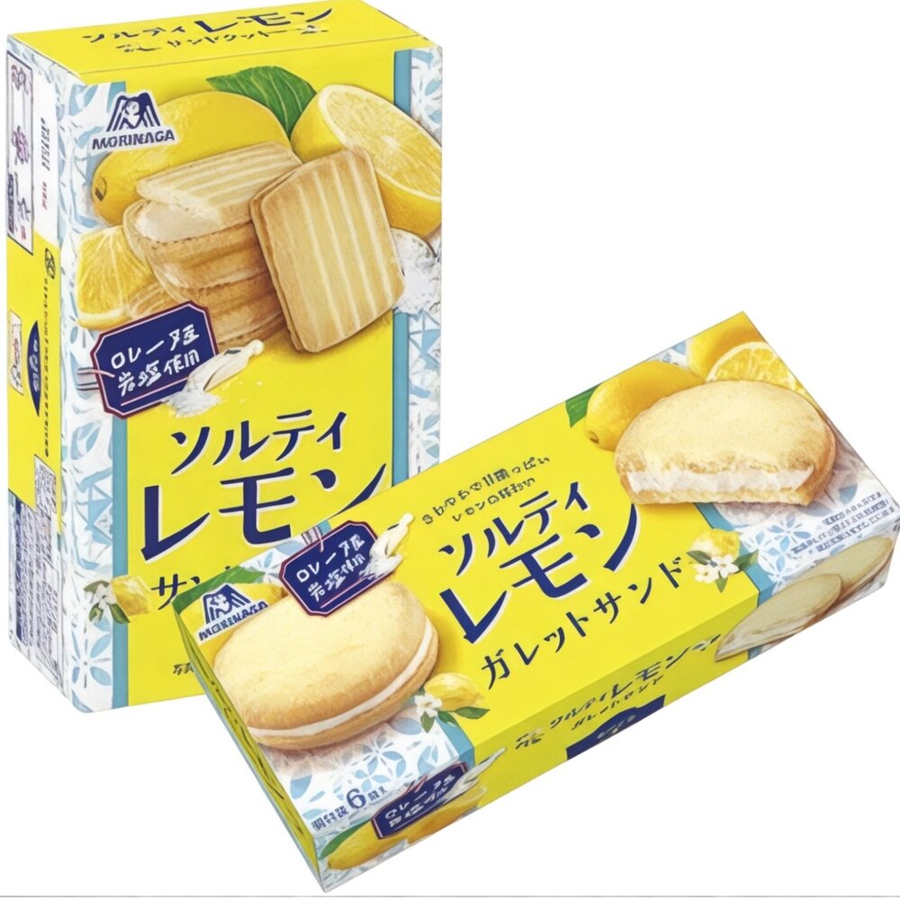 260715222529-日本 森永製菓 MORINAGA 夾心餅 夾心派 鹽檸檬味 森永夾心派 夾心餅乾