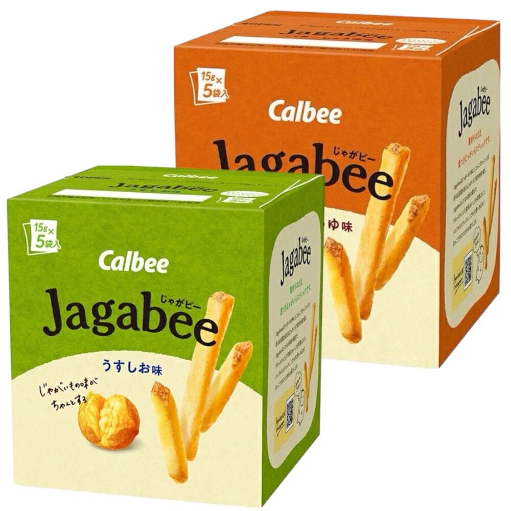 260804173933-日本 加樂比 Calbee 盒裝 薯條 餅乾 Jagabee 薯條餅乾 奶油醬油風味 薄鹽風味 卡樂比