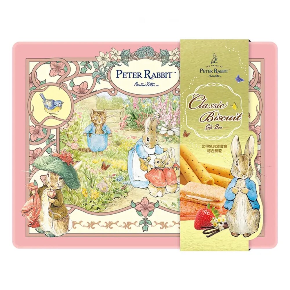 260806173951-比得兔 PETER RABBIT 禮盒 典雅寶盒綜合餅乾 附提袋 綜合餅乾 中秋節