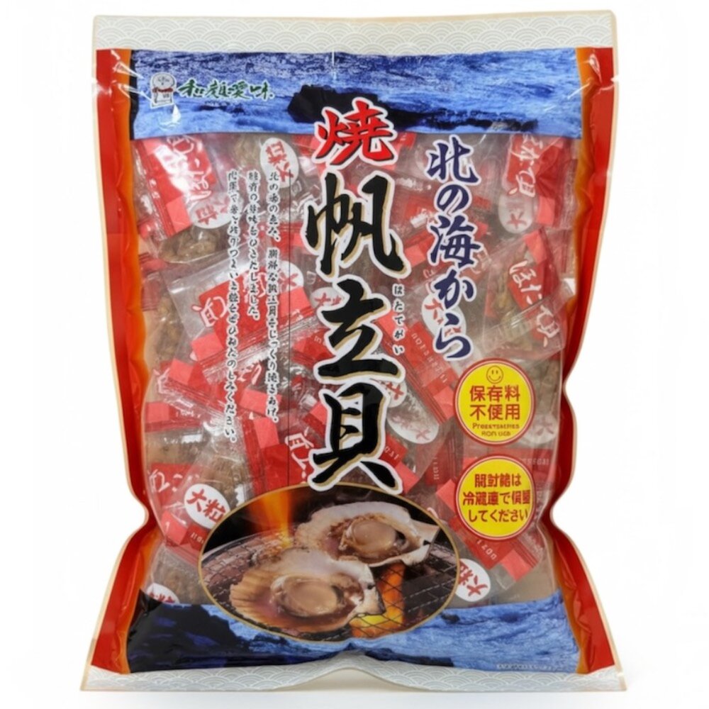 260903182546-日本 一榮食品 和顏愛味 燒帆立貝 超大包 400g 帆立貝 日本帆立貝 家庭號 原味