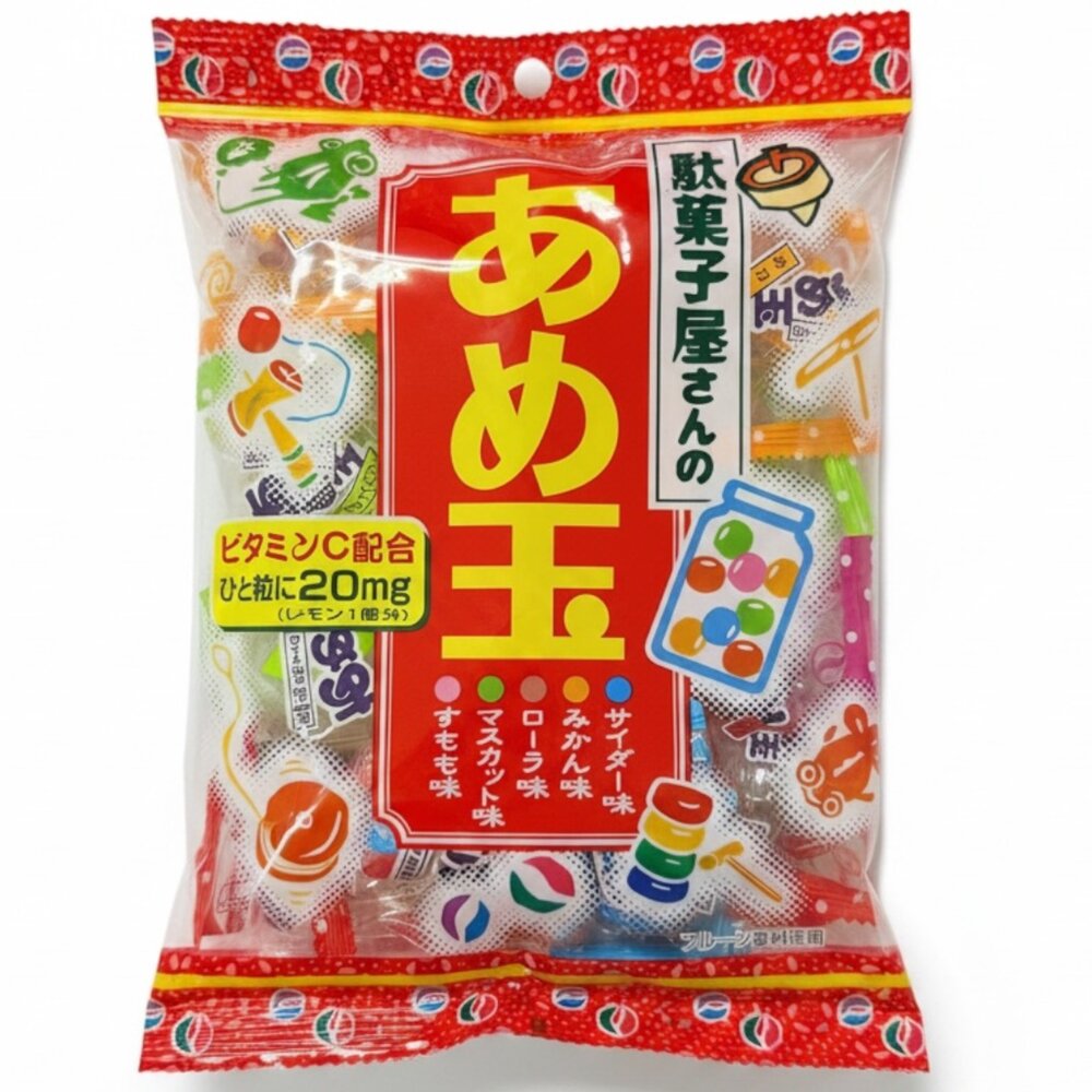 260904130425-日本 利蒙 綜合糖球 古早味懷舊綜合風味糖 糖果 硬糖 懷舊玉糖果