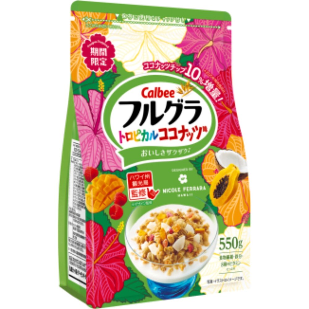 260904171330-日本 Calbee 加樂比 期間限定 早餐麥片 綜合早餐麥片 卡樂比 椰子風味
